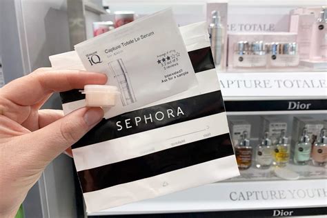 sephora free samples in store.